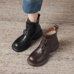 Elegant Handcrafted Genuine Leather Women's Shoes(Eoct20161002M2255-1)