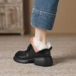 Elegant Handcrafted Genuine Leather Women's Shoes(Eoct20161002M2255-1)