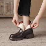 Elegantly Crafted Genuine Leather Handcrafted Women’s Shoes(Eoct20161002M2255-2)