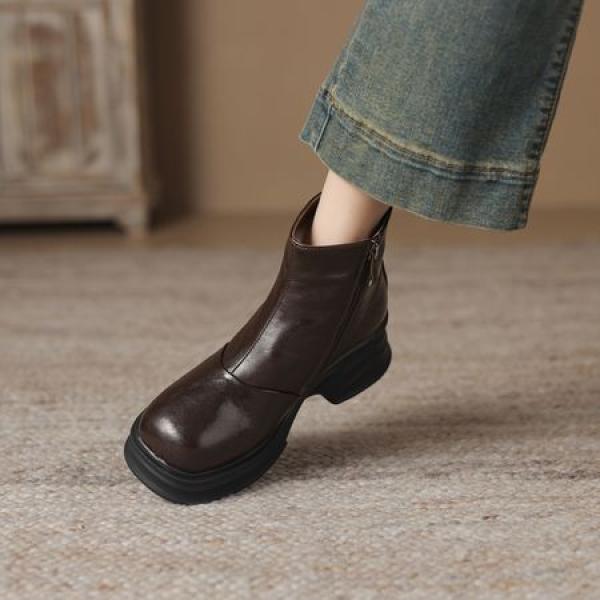 Elegant Handcrafted Genuine Leather Women's Shoes(Eoct20161002M5301-26)