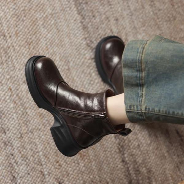 Elegant Handcrafted Genuine Leather Women's Shoes(Eoct20161002M5301-26)