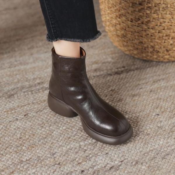 Luxurious Handcrafted Leather Women's Shoes(Eoct20161002M2255-5)