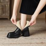 Handcrafted Genuine Leather Women's Shoes - Elegant Luxury(Eoct20161002M8666-3)