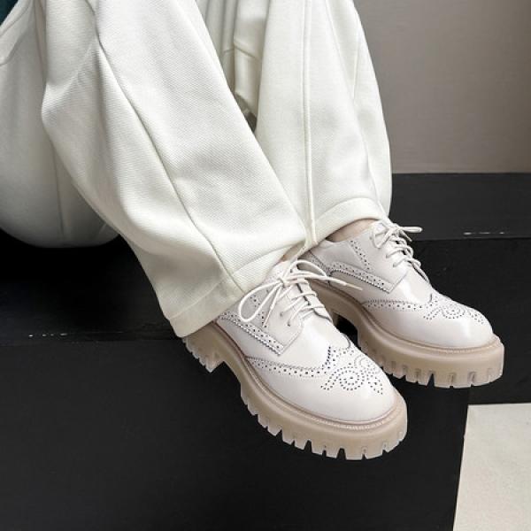 Handcrafted Genuine Leather Women's Shoes - Luxurious Elegance(Eoct20161002319-7W)