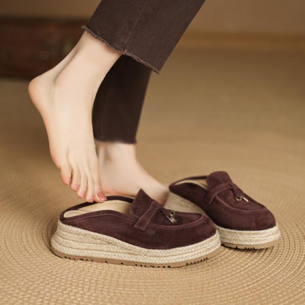 Handcrafted Luxury Leather Women's Shoes - Elegance Redefined(Eoct20161002K1195)