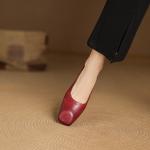 Handcrafted Luxury Leather Women’s Shoes: Elegance Redefined(Eoct20161002K1183)