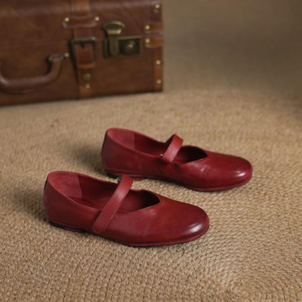 Handcrafted Luxury Leather Women's Shoes for Elegance(Eoct20161002K1192)