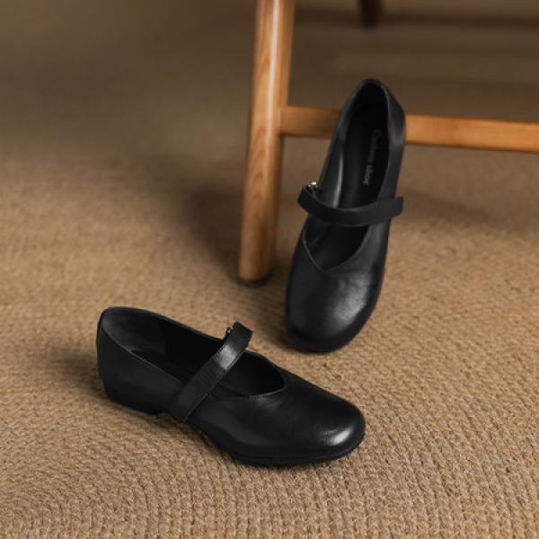 Handcrafted Luxury Leather Women's Shoes for Elegance(Eoct20161002K1192)