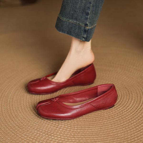 Handcrafted Luxury Leather Women's Shoes(Eoct20161002K1190)