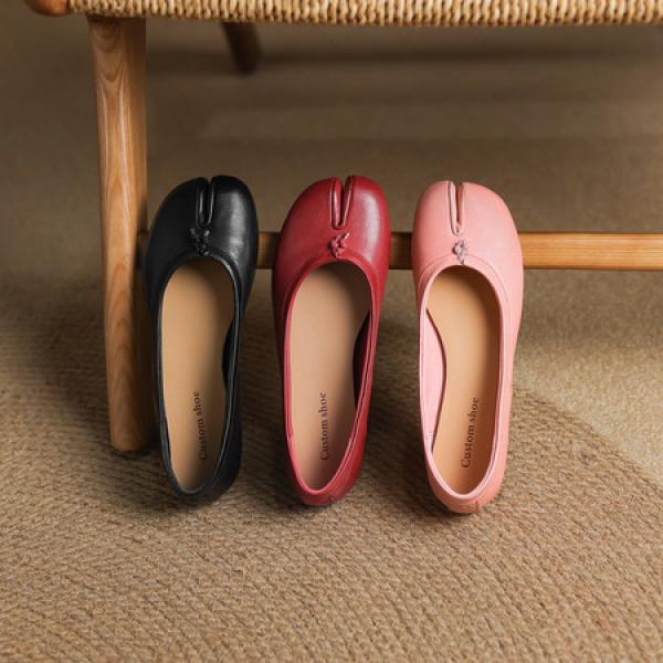 Handcrafted Luxury Leather Women's Shoes(Eoct20161002K1190)