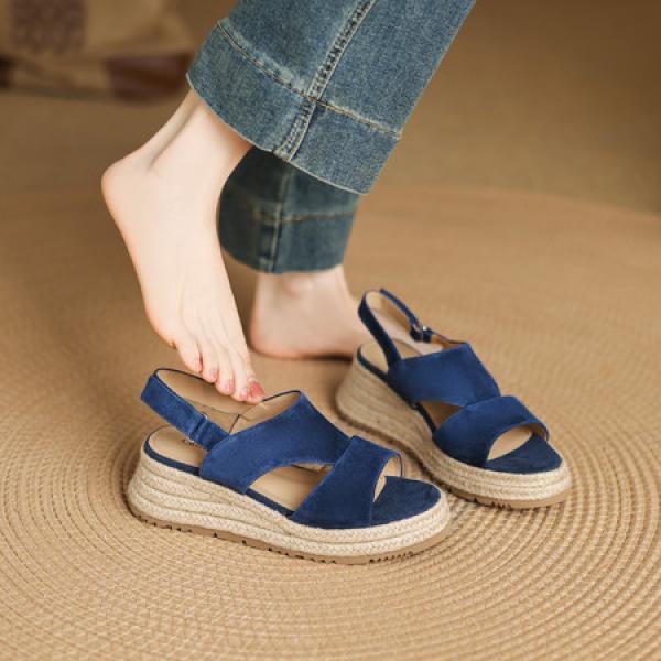 Handcrafted Luxury Leather Shoes for Elegant Women(Eoct20161002K2009)