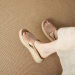 Elegant Handmade Genuine Leather Women’s Shoes of Luxury Quality(Eoct20161002K2338)