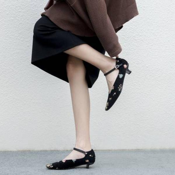 Exquisite Handcrafted Leather Women's Shoes - Luxurious Elegance(EqijiayiC200)