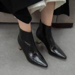 Elegantly Crafted Luxury Leather Handcrafted Women's Shoes(EqijiayiB-2203)