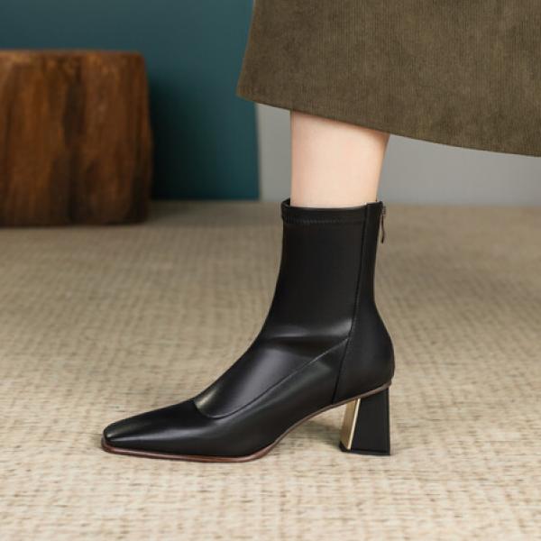 Luxurious Handcrafted Leather Women's Shoes: Elegance in Every Stitch(Eqijiayi9091)