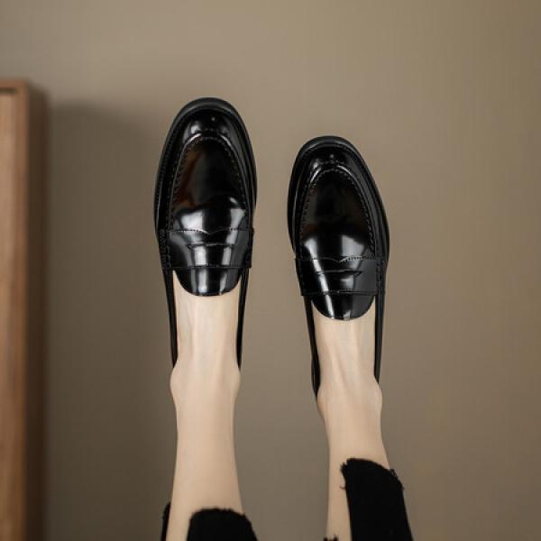 Elegant Handcrafted Leather Women's Shoes - Luxury Quality Craftsmanship(EqijiayiWP2301)