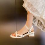 Elegantly Crafted High-End Handmade Genuine Leather Women Shoes(Eqijiayi9312)