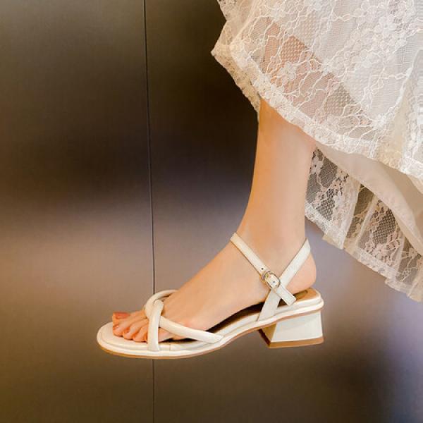 Elegantly Crafted High-End Handmade Genuine Leather Women Shoes(Eqijiayi9312)