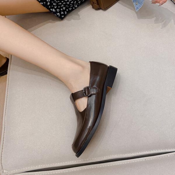 Exquisite Handmade Leather Shoes for Elegant Women(Eqijiayi2371)