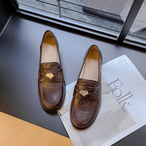 Exquisite Handmade Leather Women's Shoes: Luxury Craftsmanship(Eqijiayi2401)