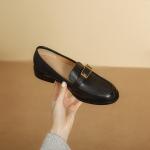 Elegant Handcrafted Leather Women’s Shoes, Luxe Quality(Eqijiayi2402)