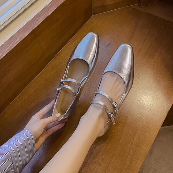 Elegant Handcrafted Leather Women’s Shoes, Luxe Quality(Eqijiayi2415)