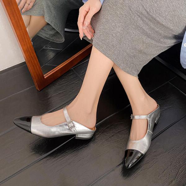 Handcrafted Luxury Leather Women's Shoes: Exquisite Quality(Eqijiayi2431)