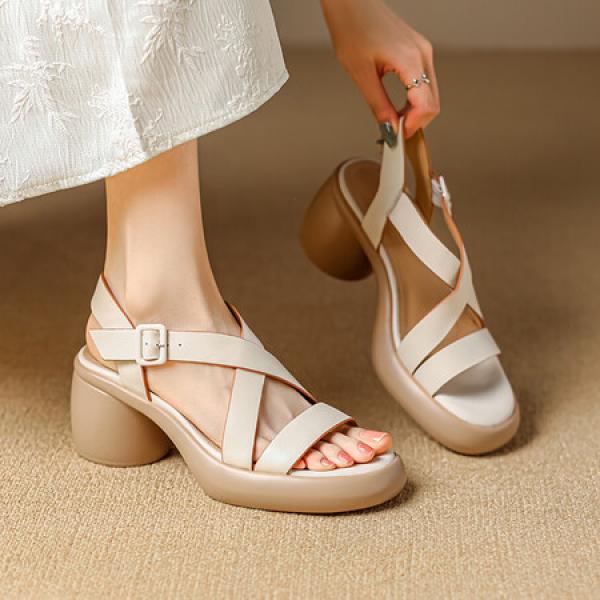 Exquisite Handmade Genuine Leather Women's Shoes: Luxury Craftsmanship(Eqijiayi2435)