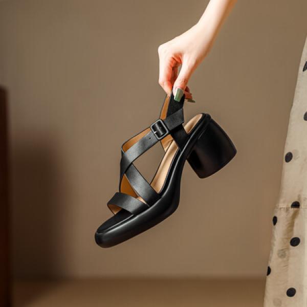 Exquisite Handmade Genuine Leather Women's Shoes: Luxury Craftsmanship(Eqijiayi2435)