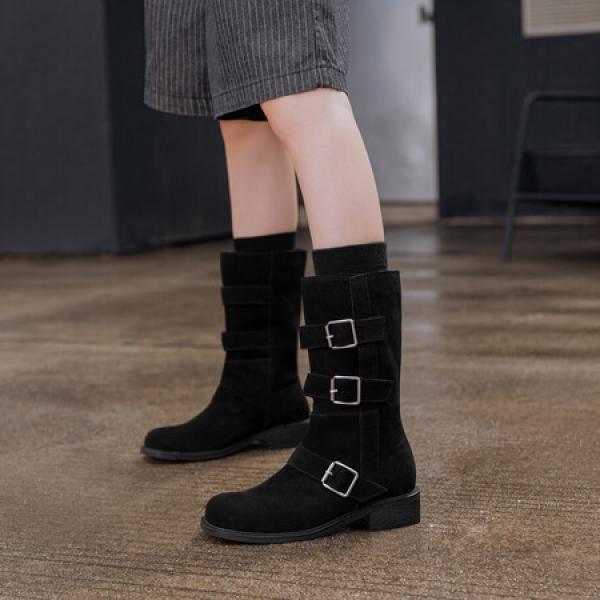 Luxury Handmade Genuine Leather Women's Shoes(Eqijiayi2487)