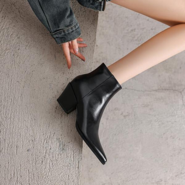 Luxury Handmade Genuine Leather Women's Shoes(Eqijiayi2499)