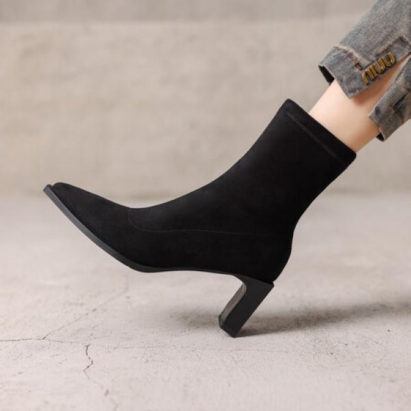 Exquisite Handcrafted Leather Women's Shoes of Elegance(Eqijiayi2451)