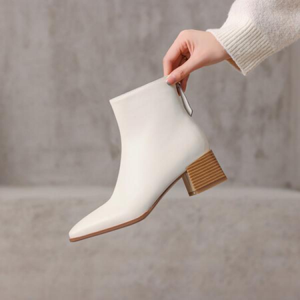 Elegant Handcrafted Leather Women's Shoes of Luxury(Eqijiayi2452)