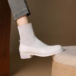 Elegant Handcrafted Leather Women's Shoes of Luxury(Eqijiayi2453)