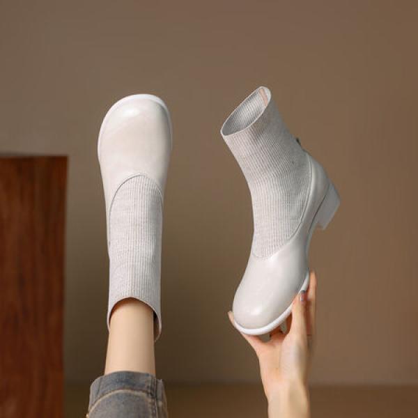 Exquisite Handcrafted Leather Women's Shoes of Elegance(EqijiayiWQ2453)