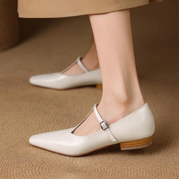 Handcrafted Luxurious Leather Women's Shoes - Elegance Redefined(Eqijiayi2502)