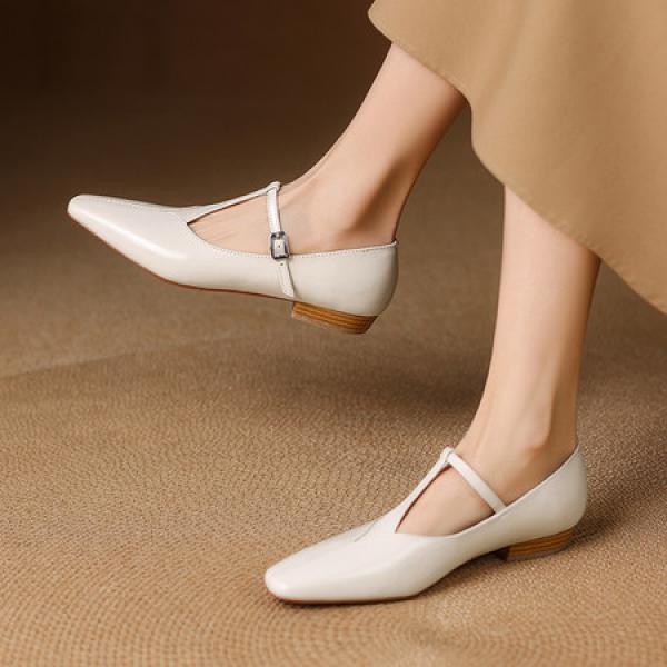 Handcrafted Luxurious Leather Women's Shoes - Elegance Redefined(Eqijiayi2502)