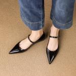 Handcrafted Luxury Leather Women's Shoes for Elegance(Eqijiayi2510)