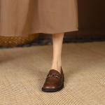 Exquisite Handcrafted Leather Women's Shoes: Luxury & Elegance(Etrj220A925)