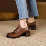 Luxurious Handmade Leather Women's Shoes for Elegance(Etrj220T726)