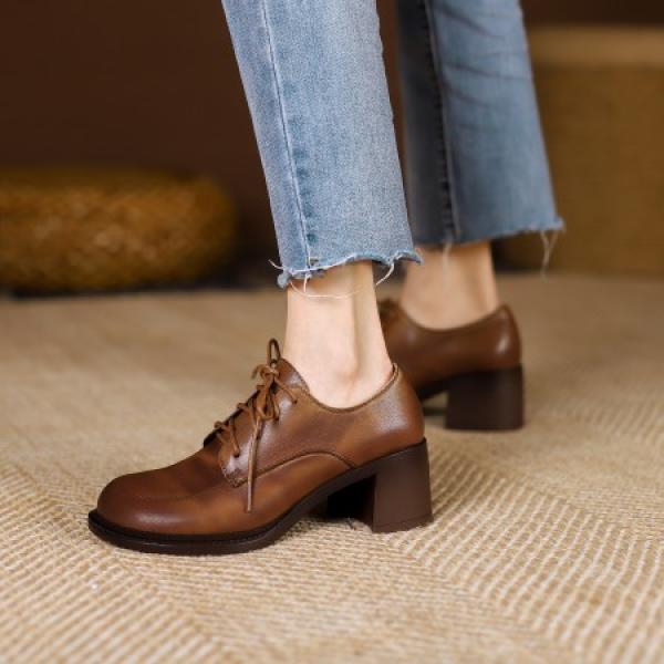 Luxurious Handmade Leather Women's Shoes for Elegance(Etrj220T726)