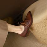 Crafted Luxury: Elegant Handcrafted Leather Shoes(Etrj220T732)