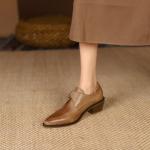 Handcrafted Genuine Leather Women's Shoes: Elegance in Every Stitch(Etrj220T731)