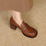 Handcrafted Luxury Leather Women's Shoes - Timeless Elegance(Etrj220T801)