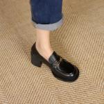 Handcrafted Luxury Leather Women's Shoes - Timeless Elegance(Etrj220T801)