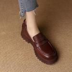 Elegant Handmade Leather Women's Shoes - Luxury Craftsmanship(Etrj220A369)