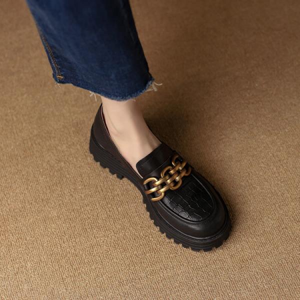 Exquisite Handmade Leather Women's Shoes for Elegance(Etrj220A366)