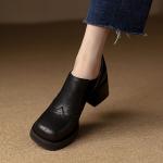 Luxurious Handmade Leather Women's Shoes, Crafted with Elegance(Etrj220A372)