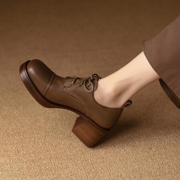 Exquisite Handmade Leather Women's Shoes for Elegance(Etrj220T919)