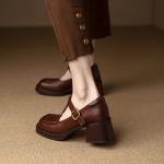 Exquisite Handcrafted Leather Shoes for Elegant Women(Etrj220A379)